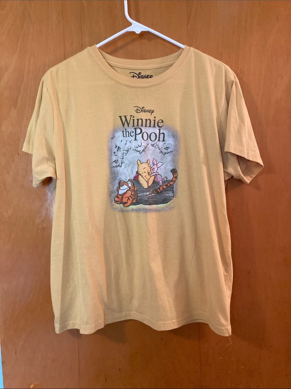 Disney Winnie the Pooh Graphic Tee - Yellow, Pink, Orange